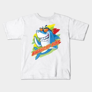 'Shark Birthday Boy' Awesome Shark Gift Kids T-Shirt